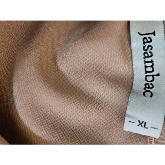 Jasambac mauve one shoulder midi dress. Size XL. - Picture 4 of 6